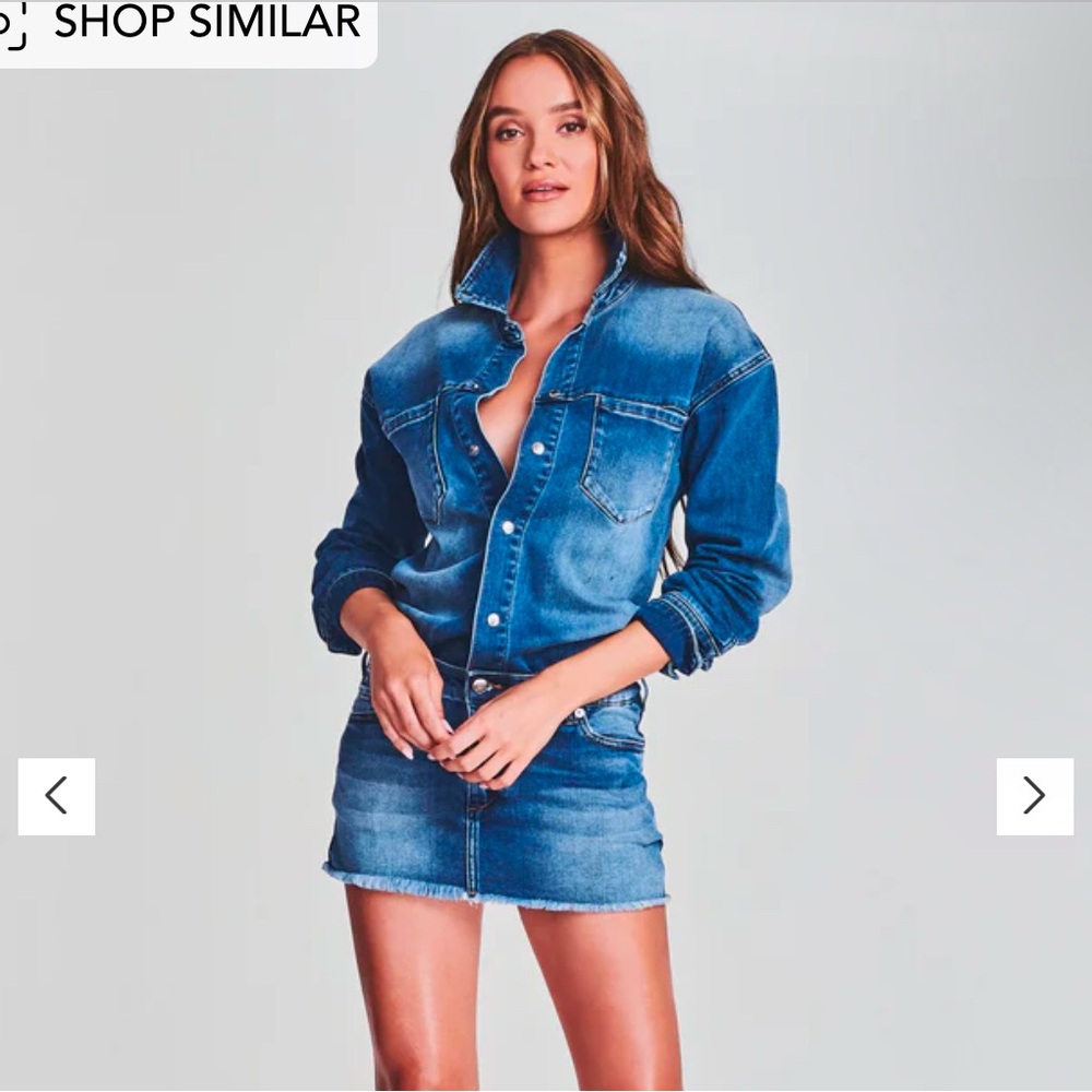 NWT Ser.o.ya Linda Denim Dress